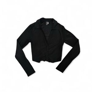 Windsor Black Crop Top